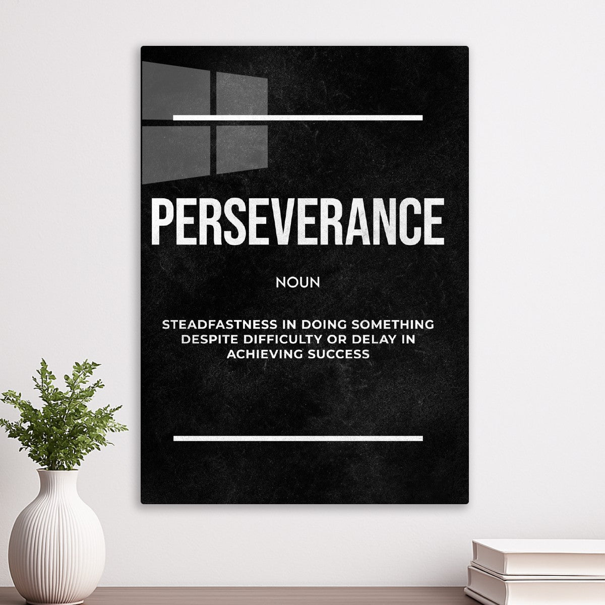 Perseverance Definition Poster