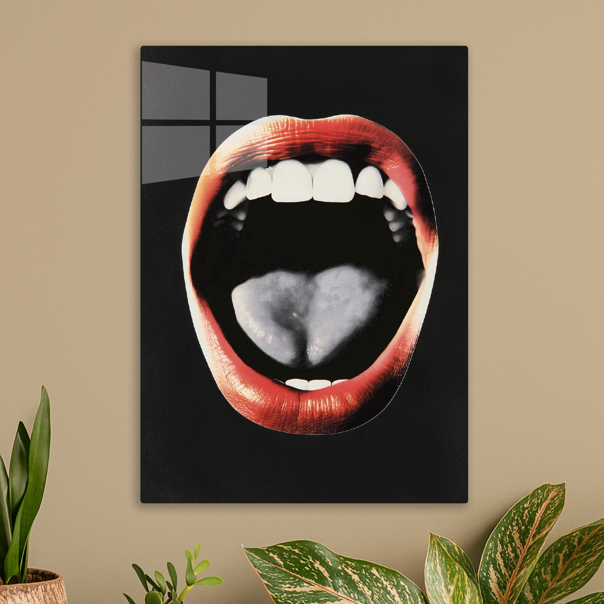 Open Mouth Pop Art
