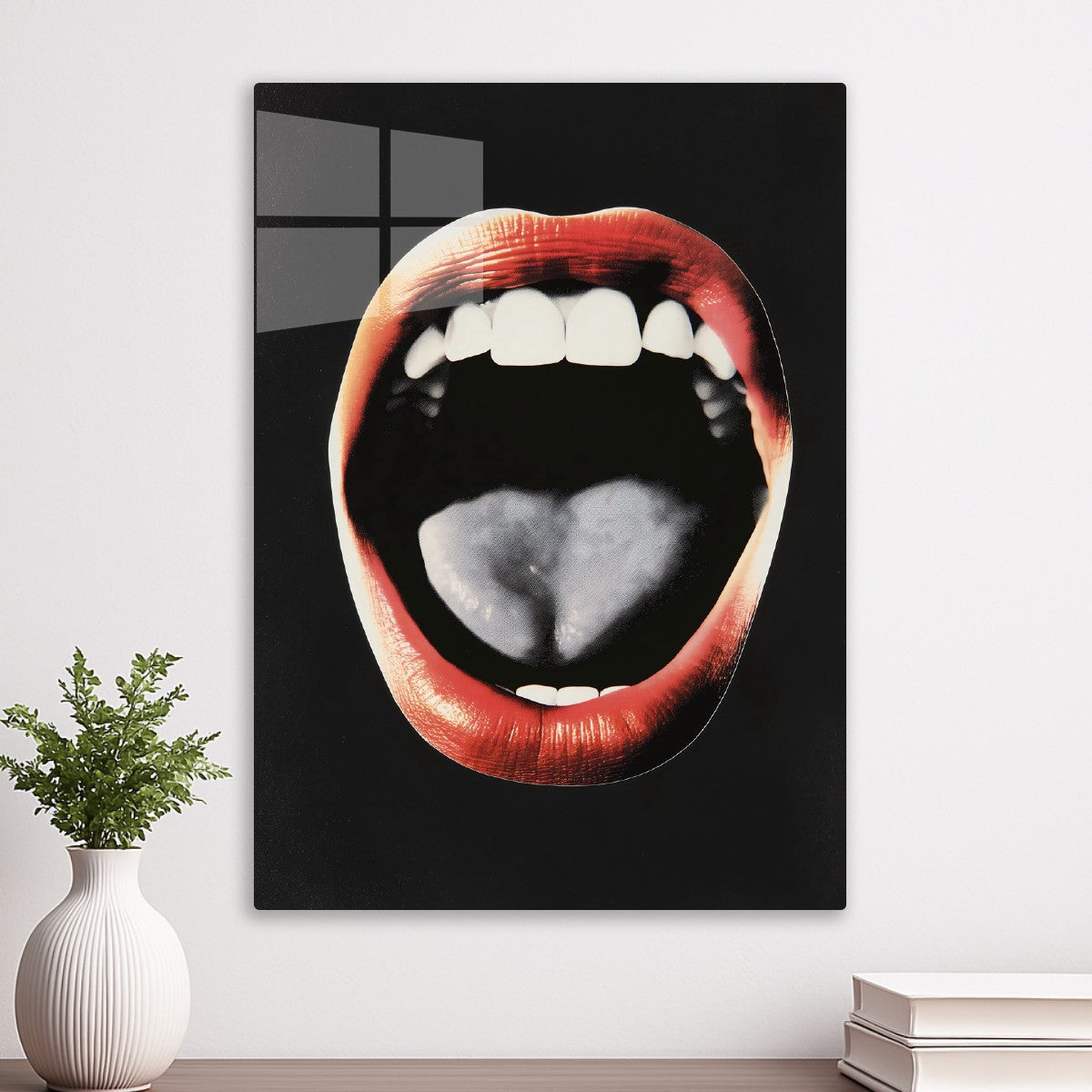 Open Mouth Pop Art