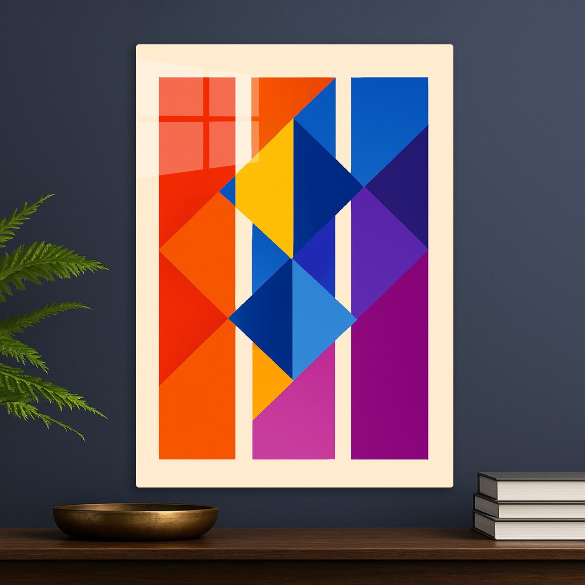 Geometric Abstract Colorful