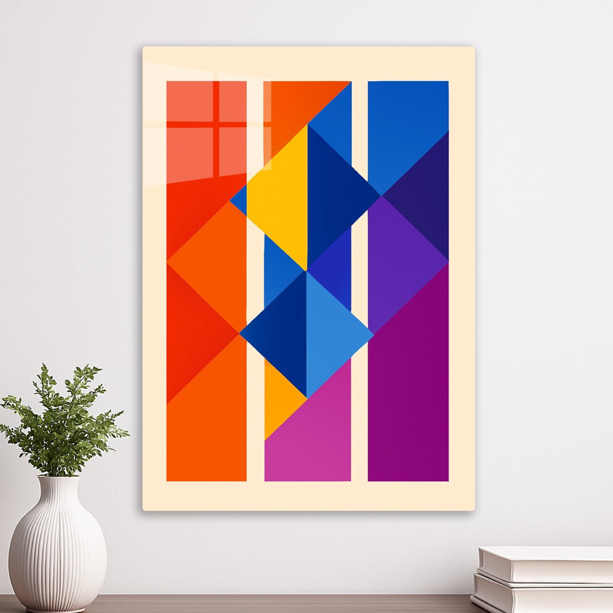 Geometric Abstract Colorful