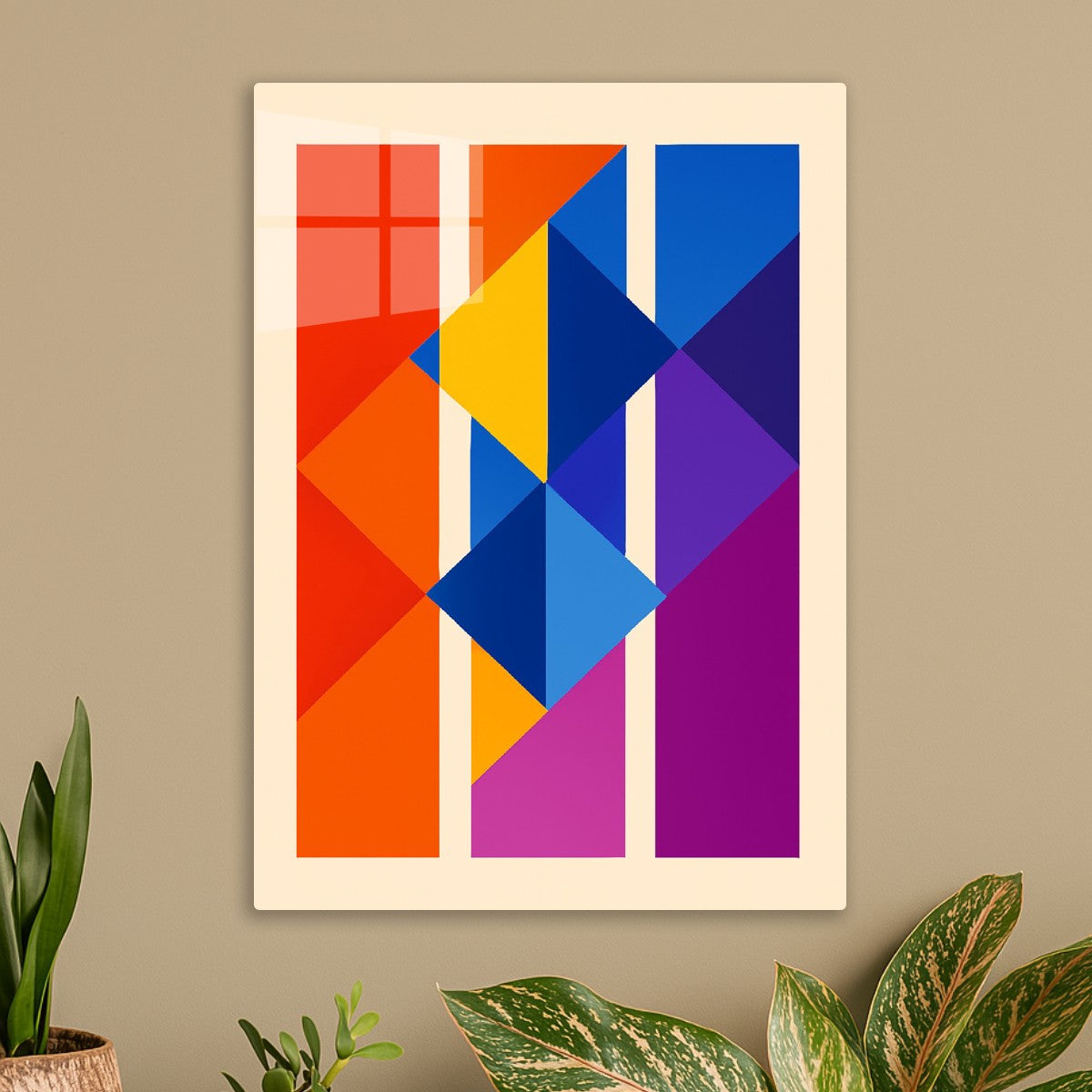 Geometric Abstract Colorful