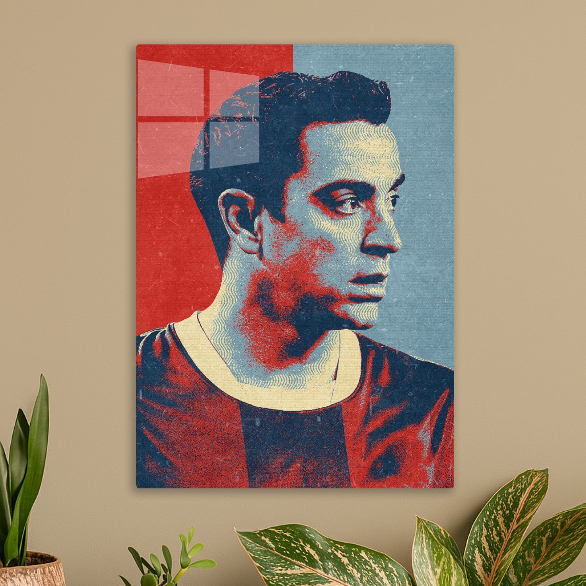 spain footballer popart 