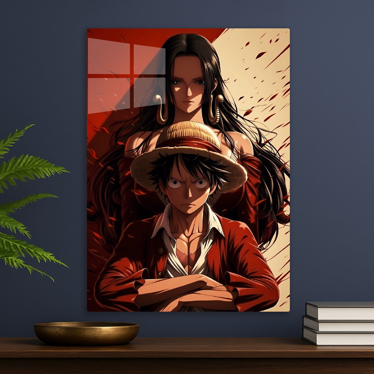 One Piece Luffy and Nico Robin