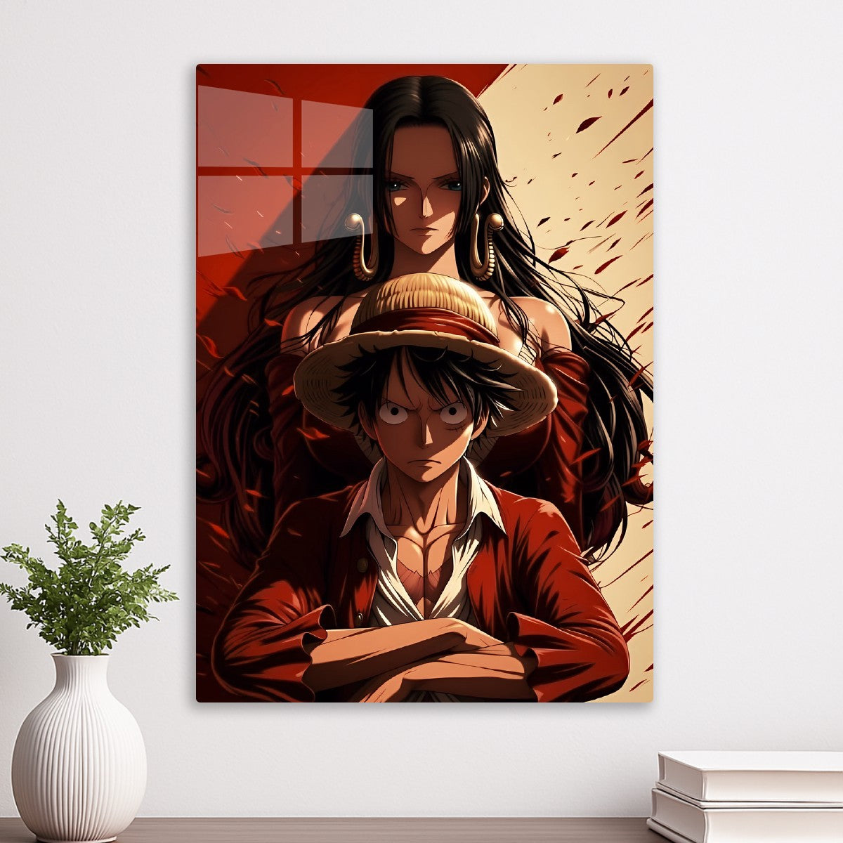 One Piece Luffy and Nico Robin