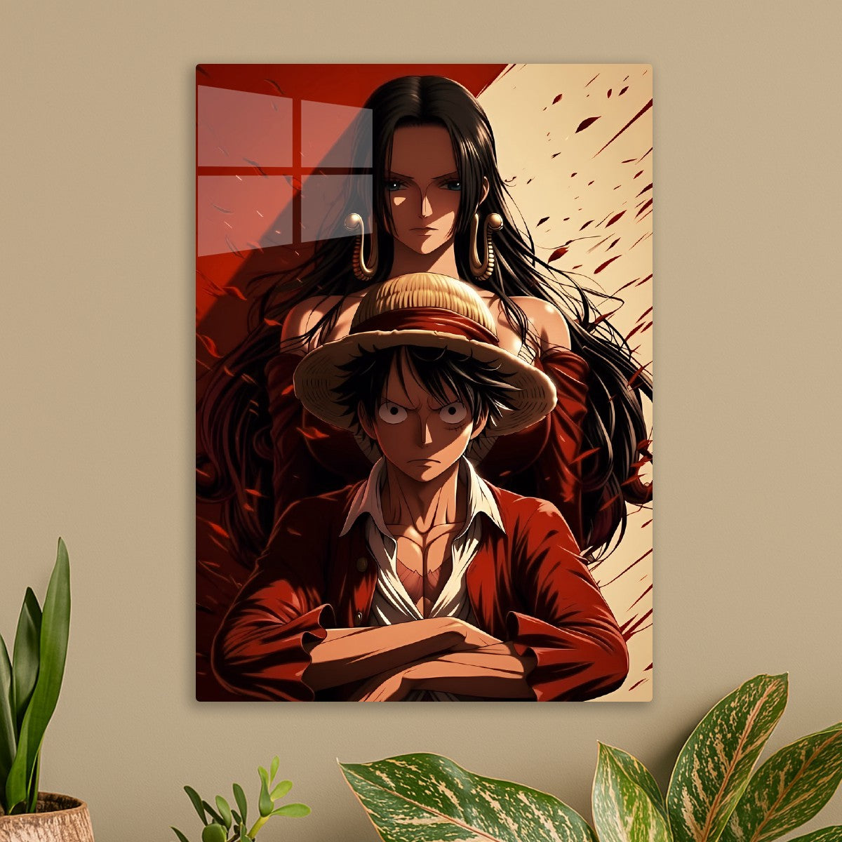 One Piece Luffy and Nico Robin