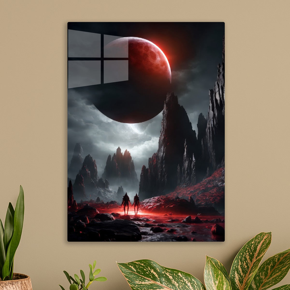 Blood Sun Over the Abyss