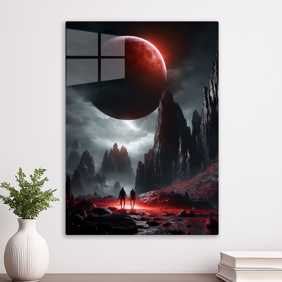 Blood Sun Over the Abyss