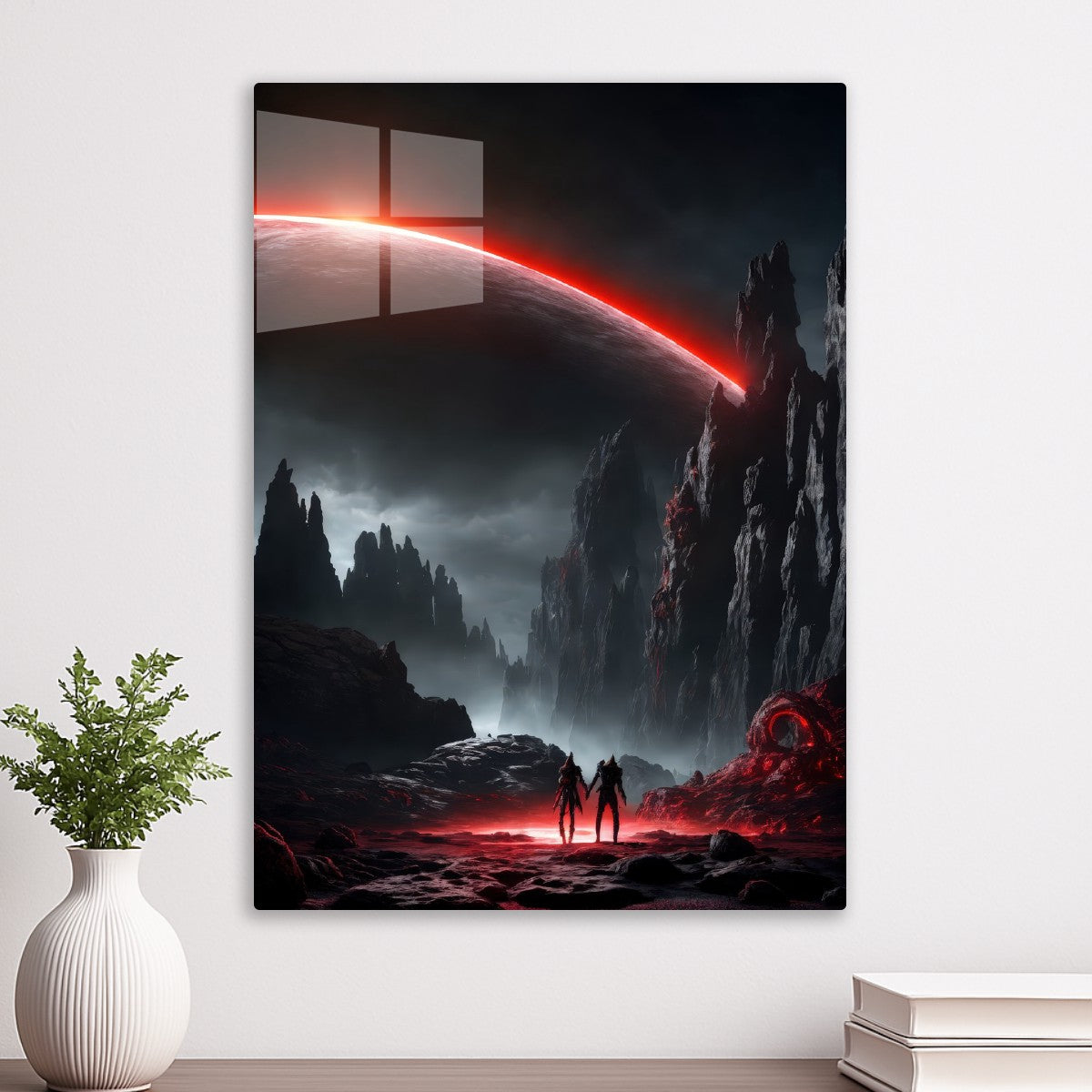 Blood Sun Over the Abyss