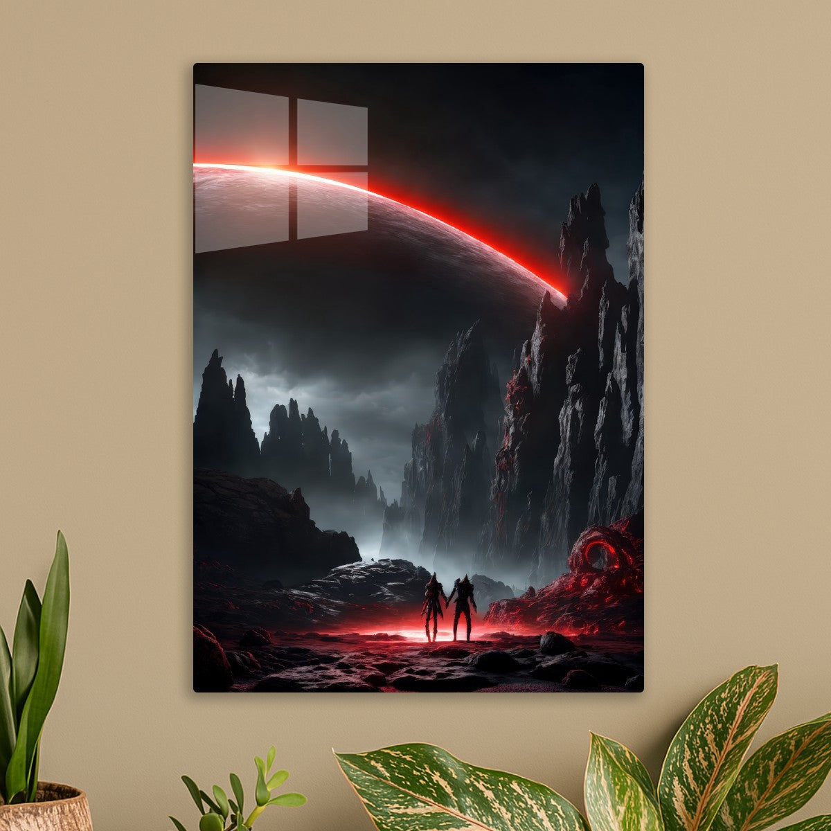 Blood Sun Over the Abyss