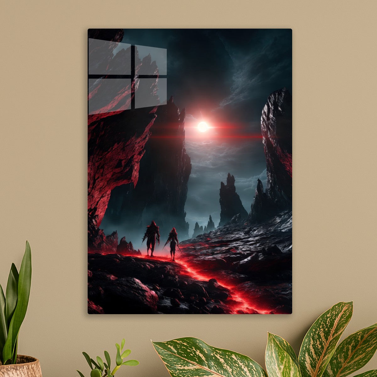 Blood Sun Over the Abyss