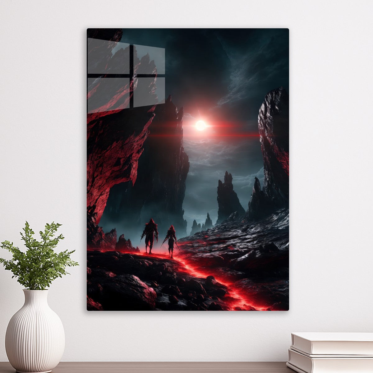Blood Sun Over the Abyss