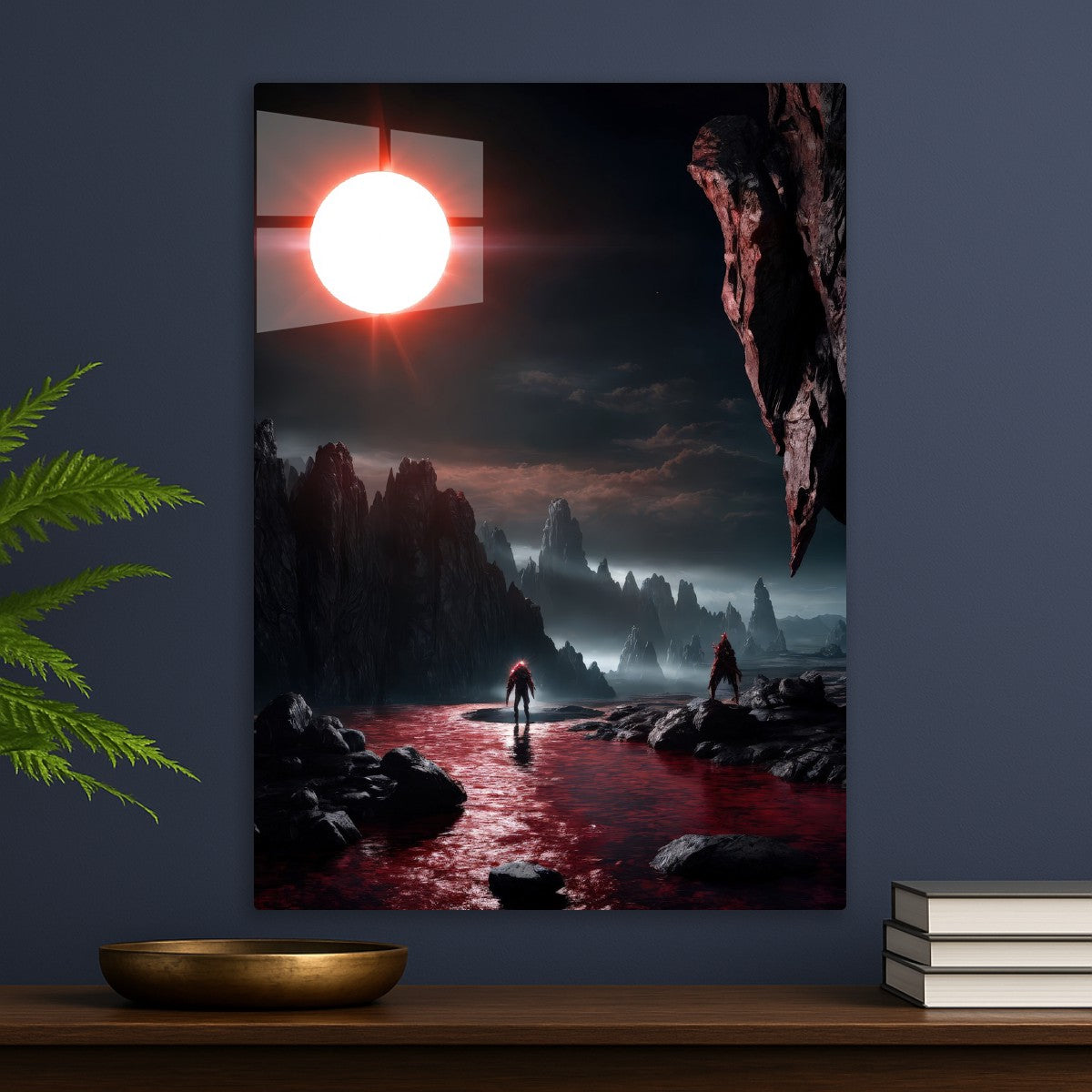 Blood Sun Over the Abyss