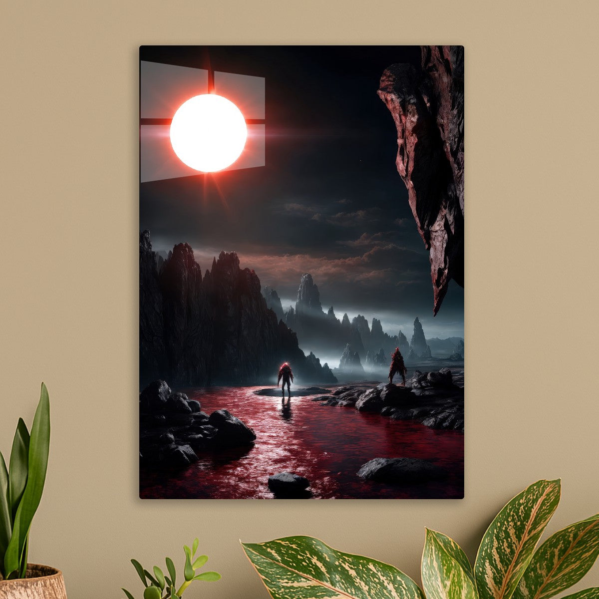 Blood Sun Over the Abyss