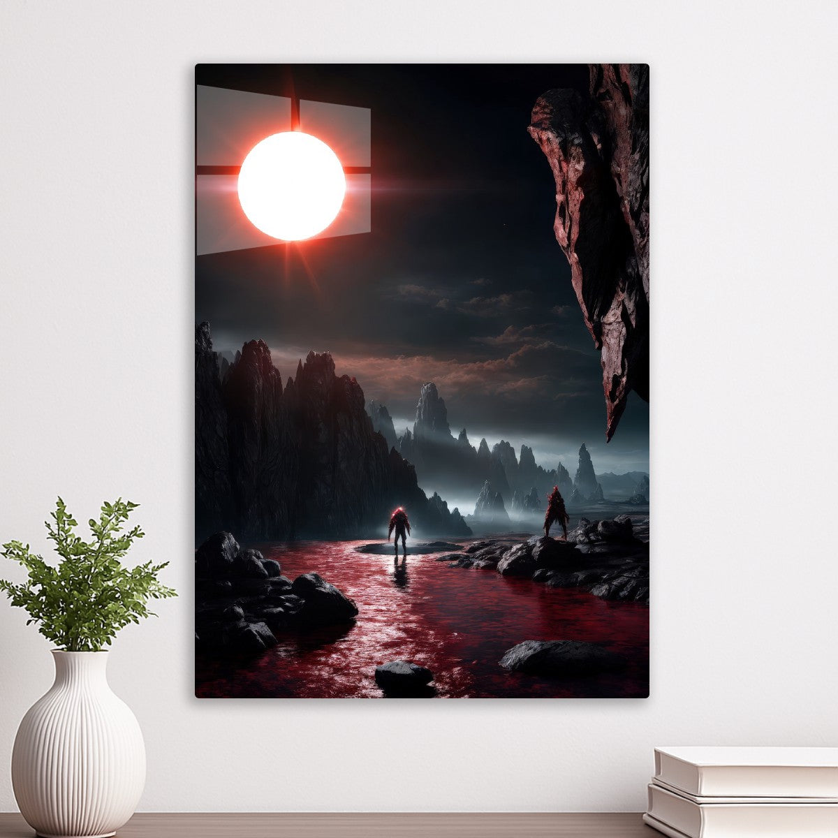Blood Sun Over the Abyss
