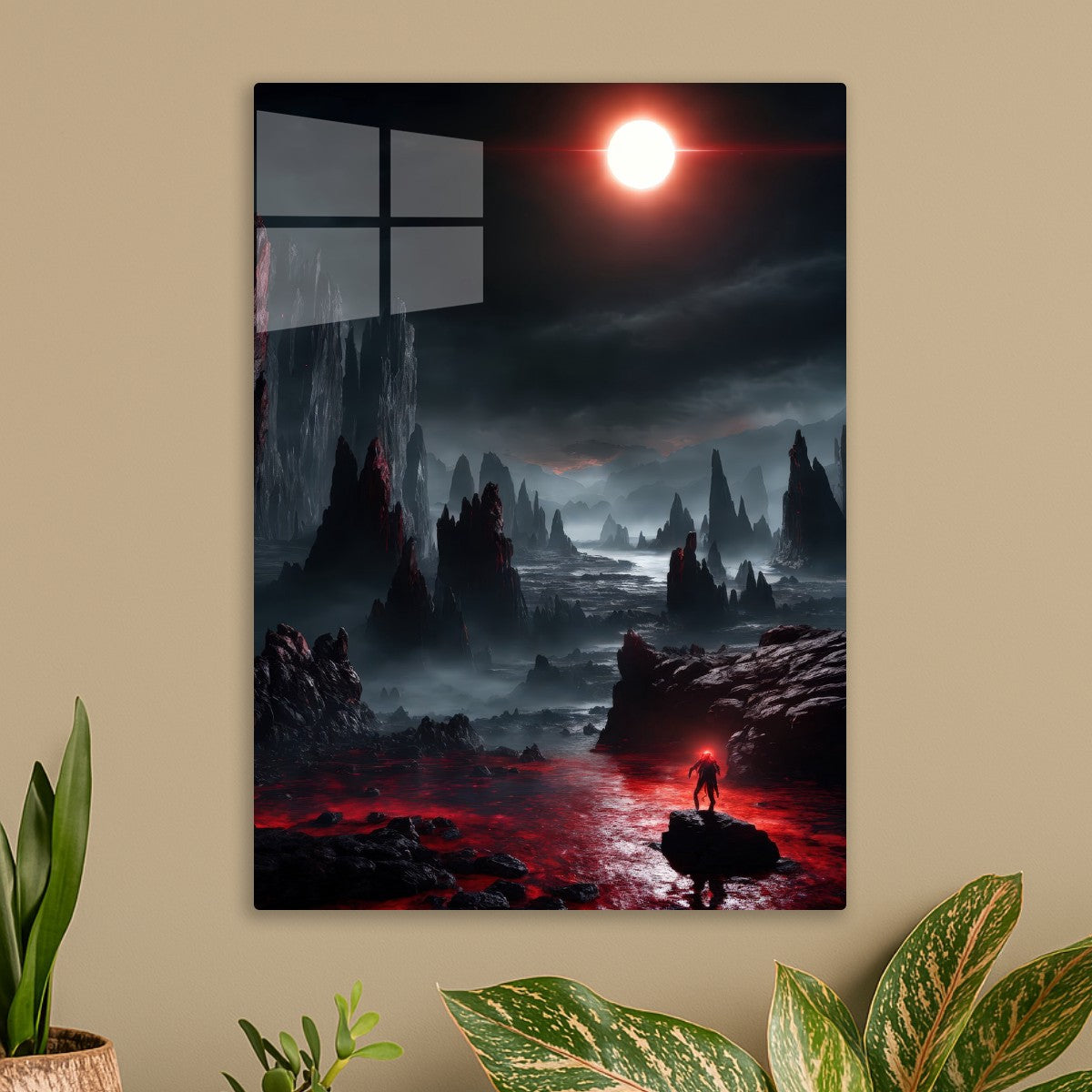 Blood Sun Over the Abyss