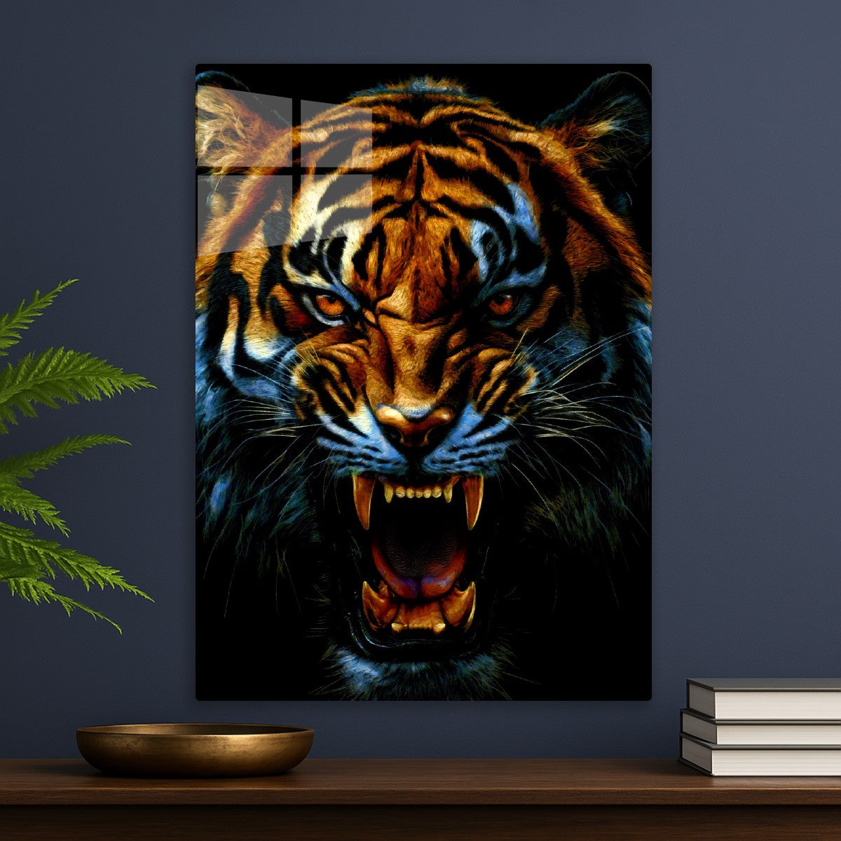 painting tiger