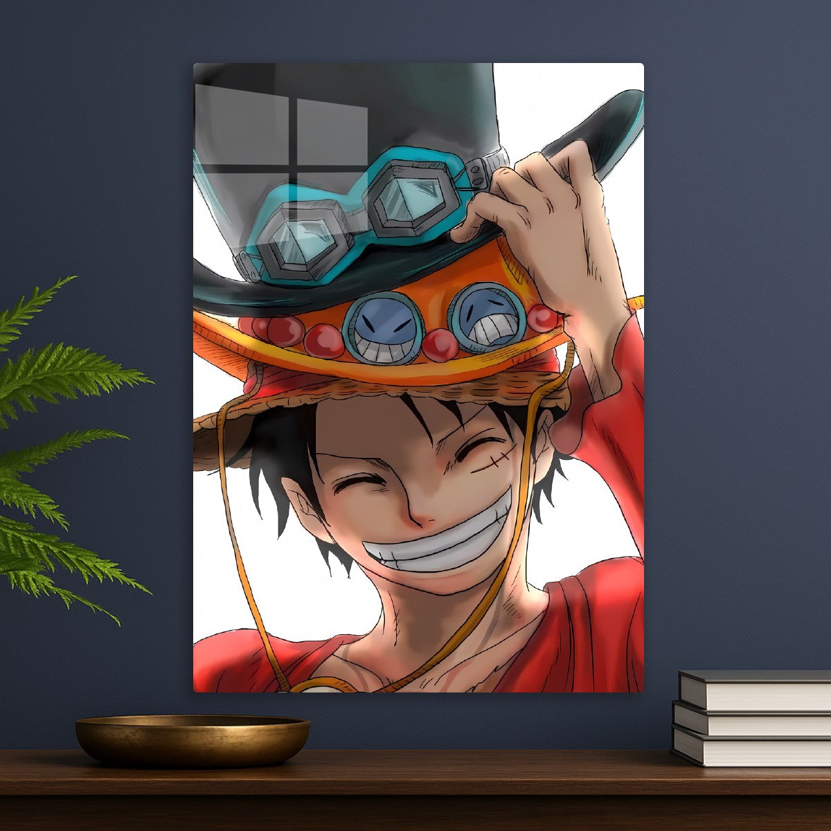 luffy three hat