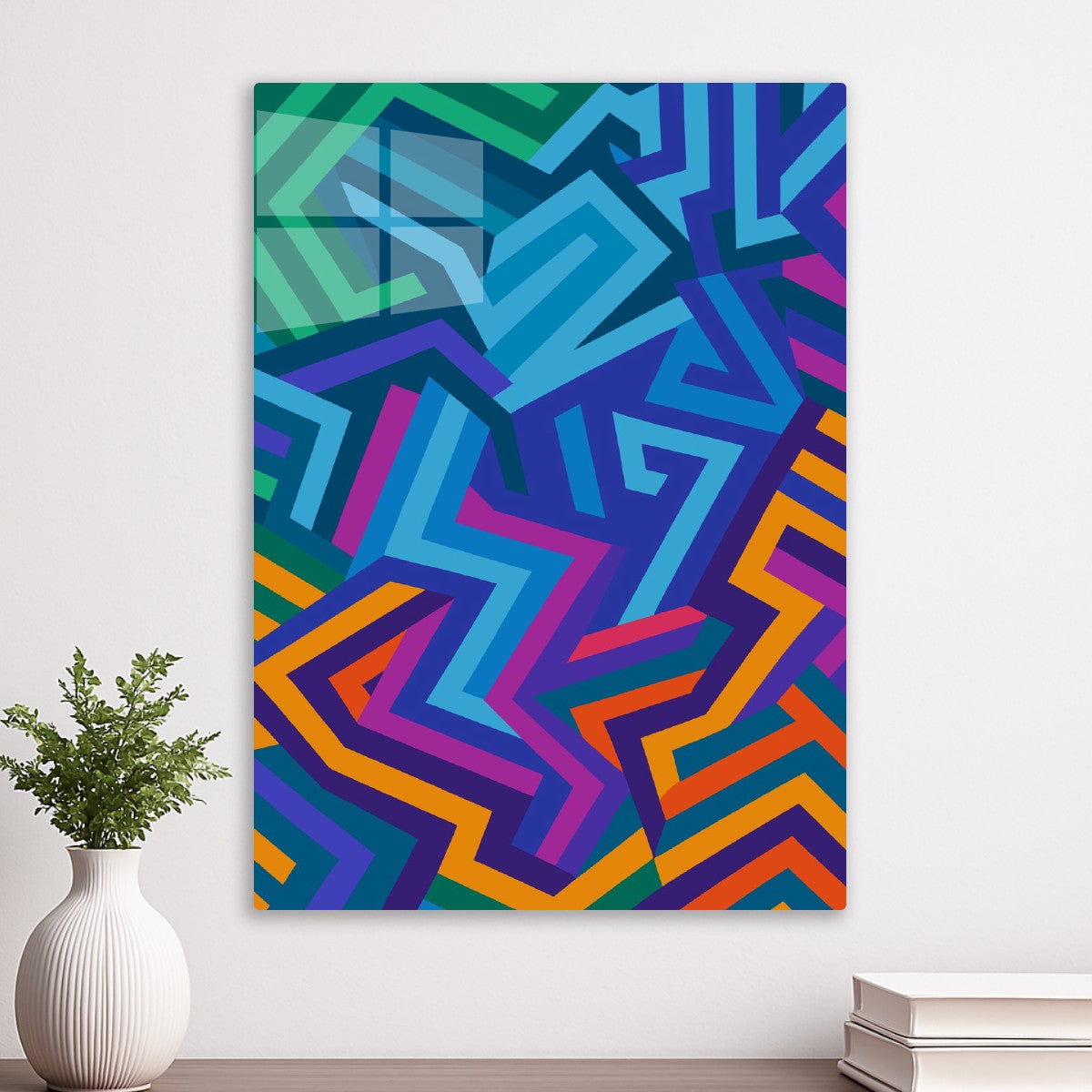 Colorful Abstract Geometric