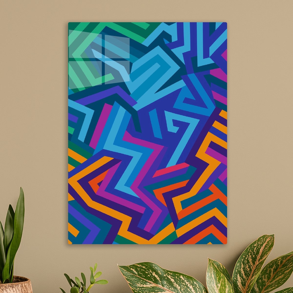 Colorful Abstract Geometric