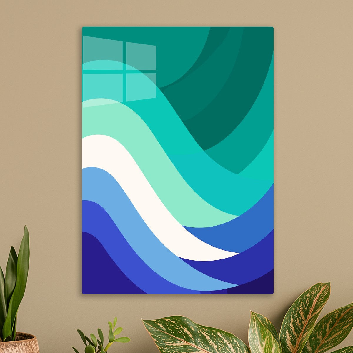 Abstract Waves of the Color