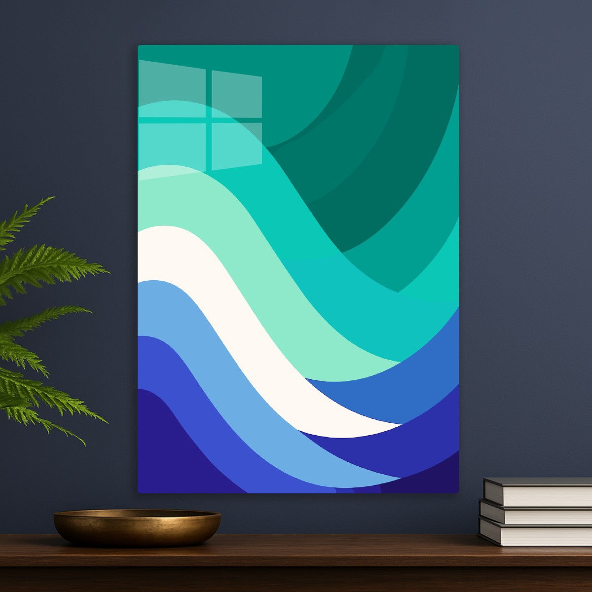 Abstract Waves of the Color