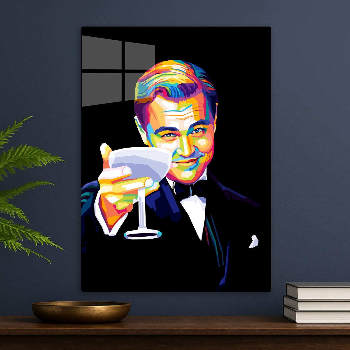 Dicaprio Cheers Meme Wpap Art