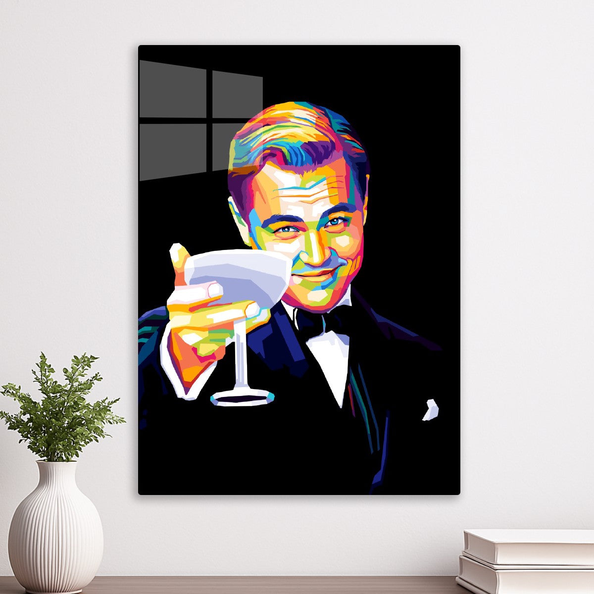 Dicaprio Cheers Meme Wpap Art