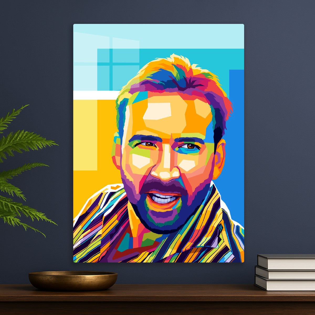 Nicolas Cage Meme Wpap Art
