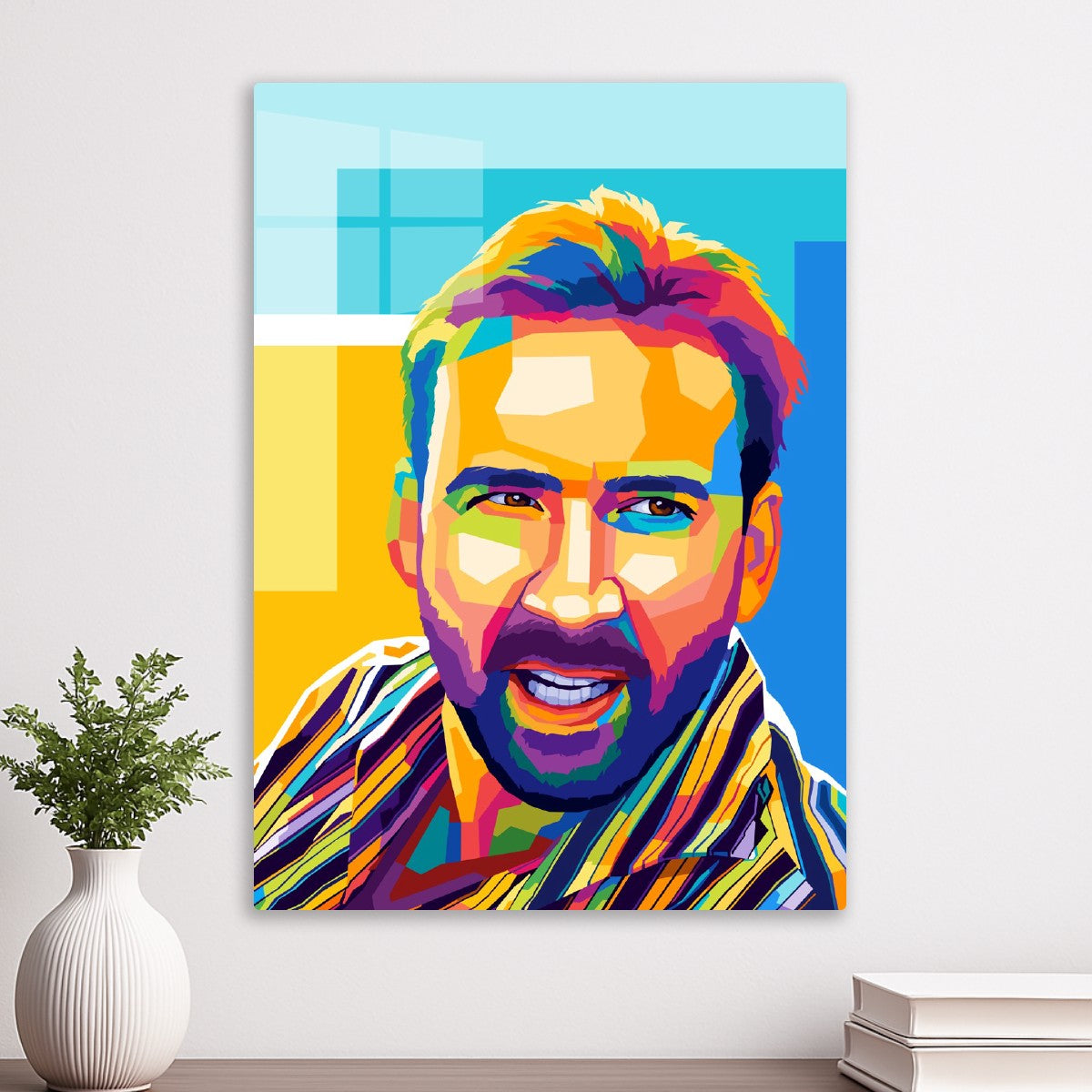 Nicolas Cage Meme Wpap Art