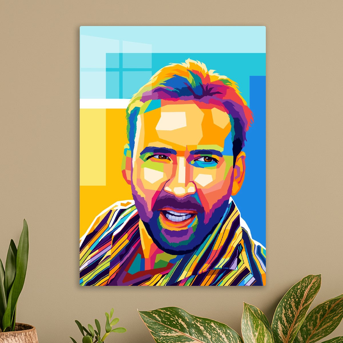 Nicolas Cage Meme Wpap Art