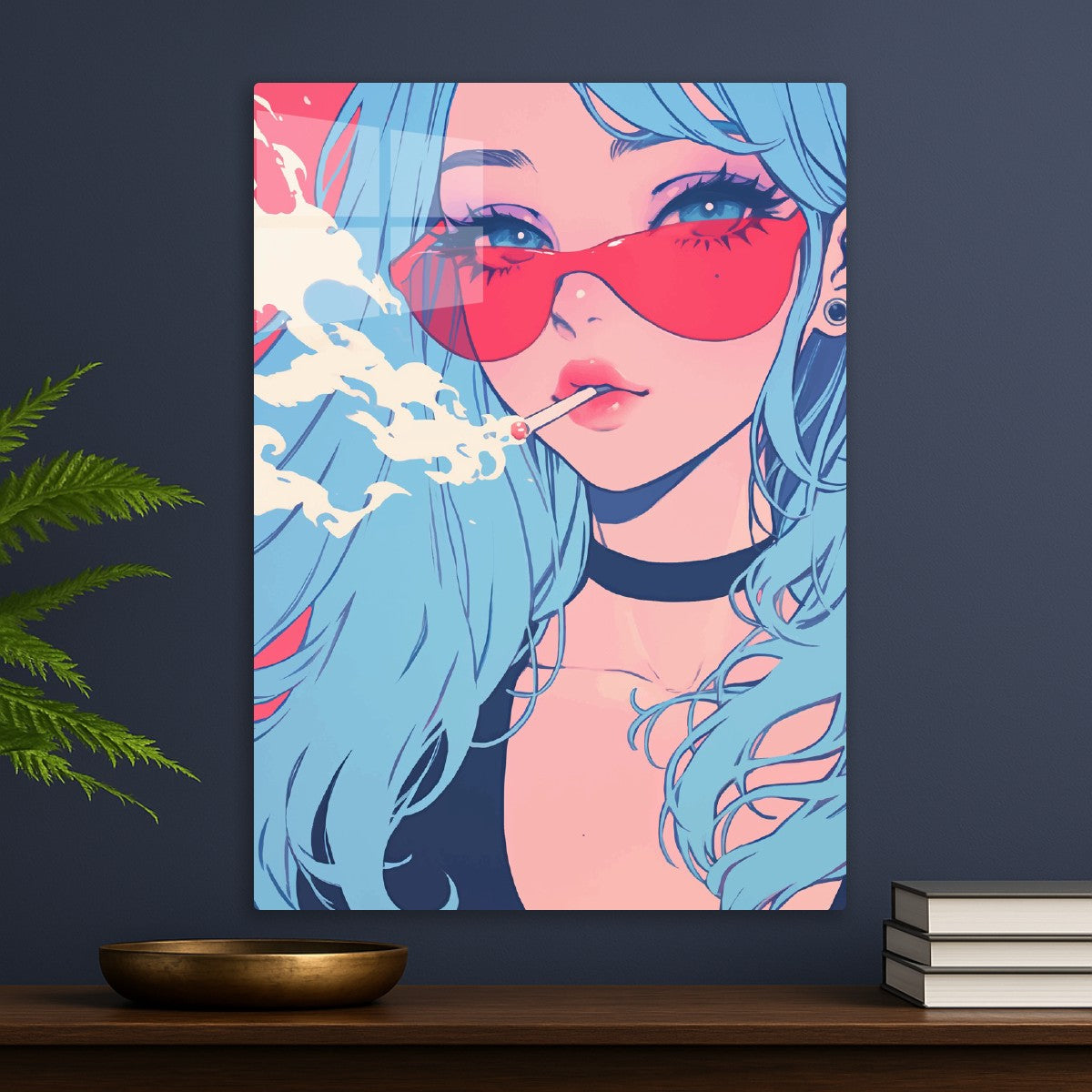 Cyan Smoke