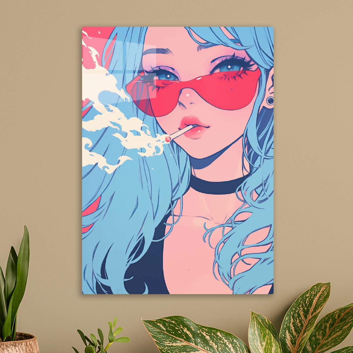 Cyan Smoke