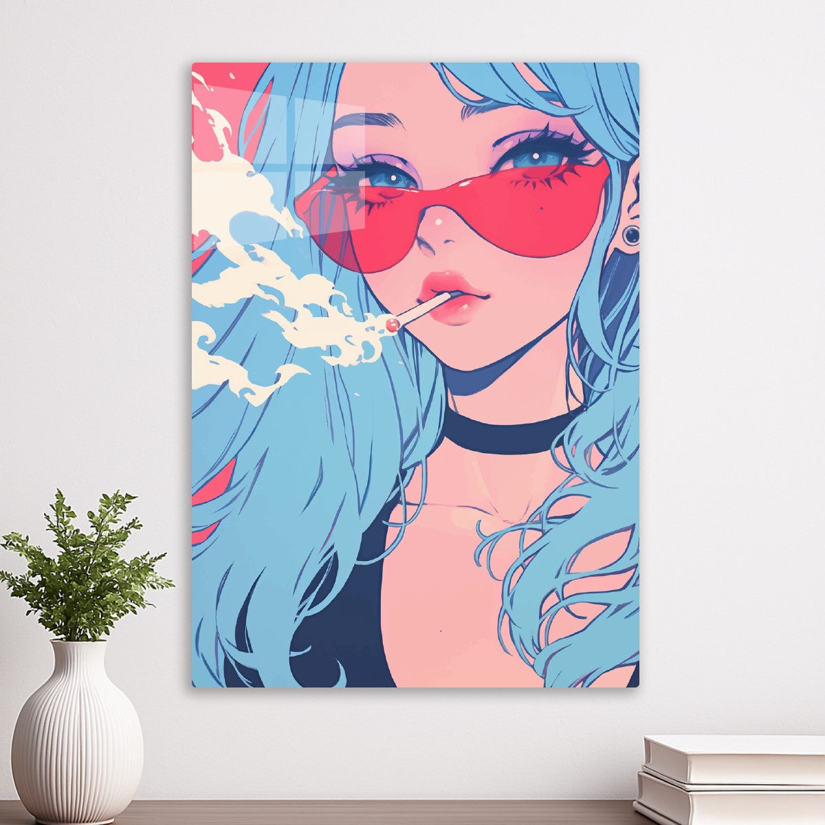 Cyan Smoke