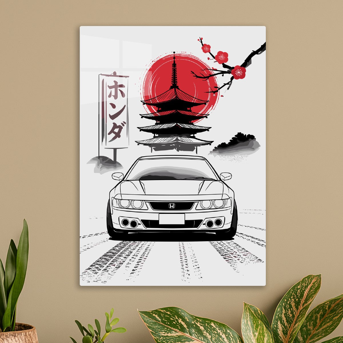 Honda Japan Red Sun