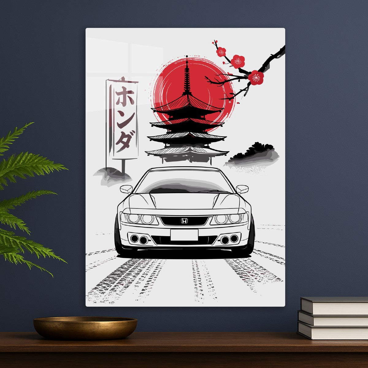 Honda Japan Red Sun