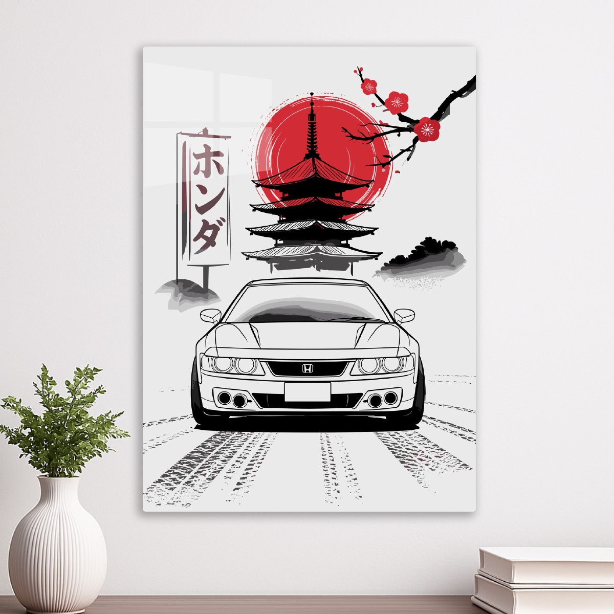 Honda Japan Red Sun