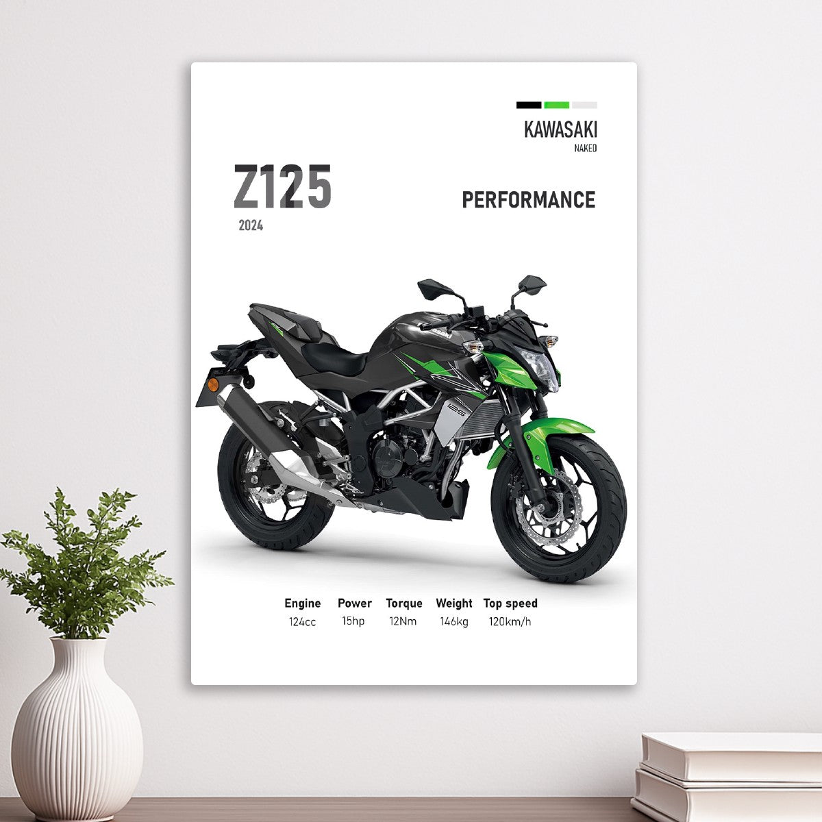 Kawasaki Z125 Perfomance