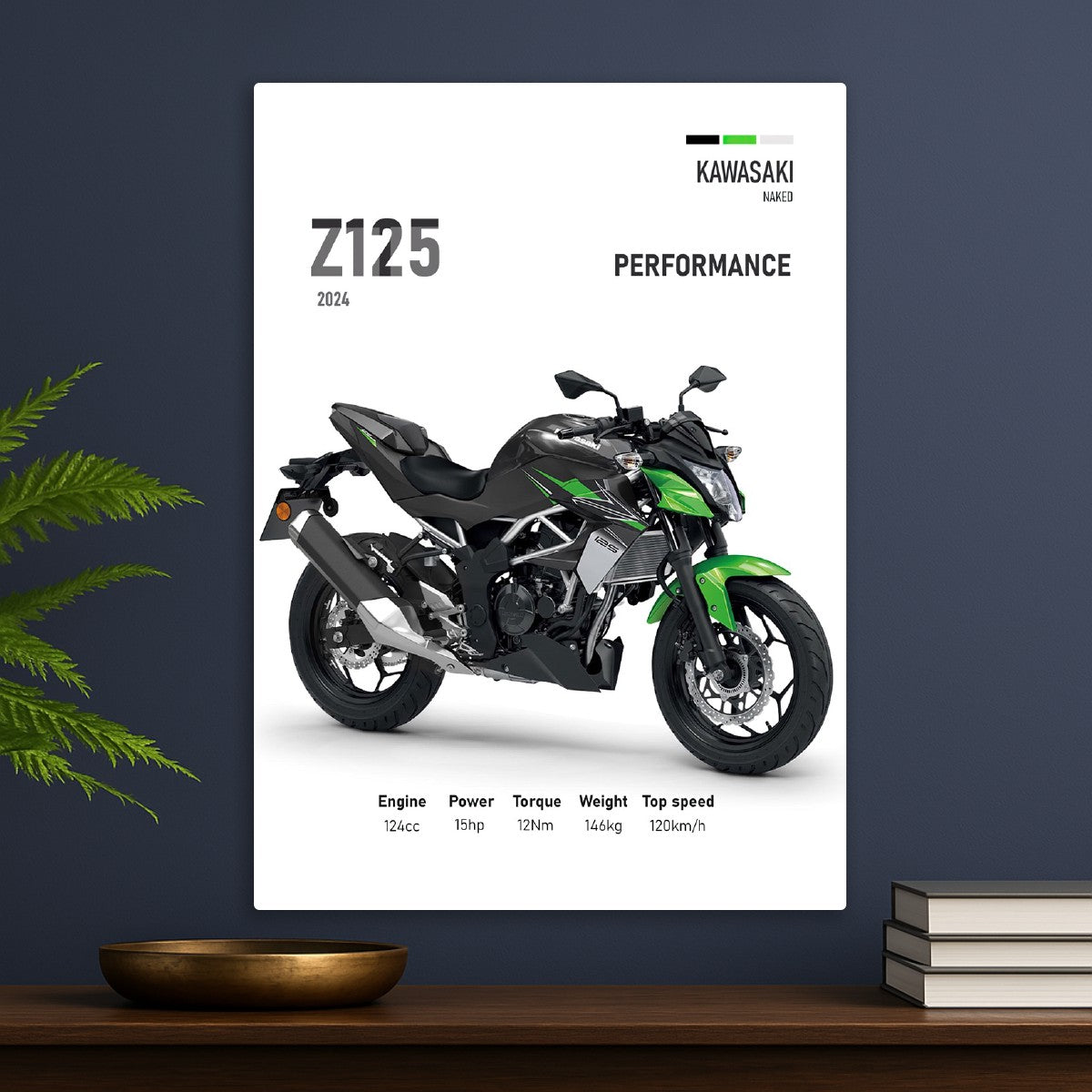 Kawasaki Z125 Perfomance