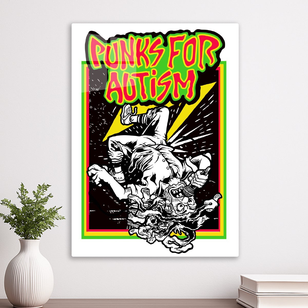 Punks for Autism Graphic Art