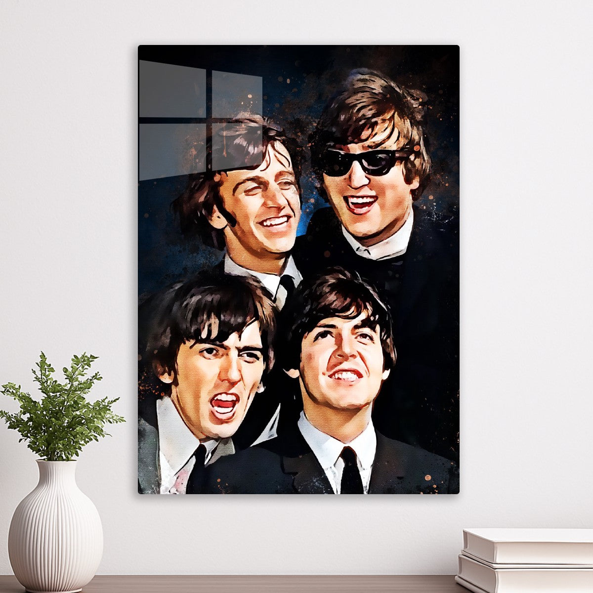 The Beatles splatter