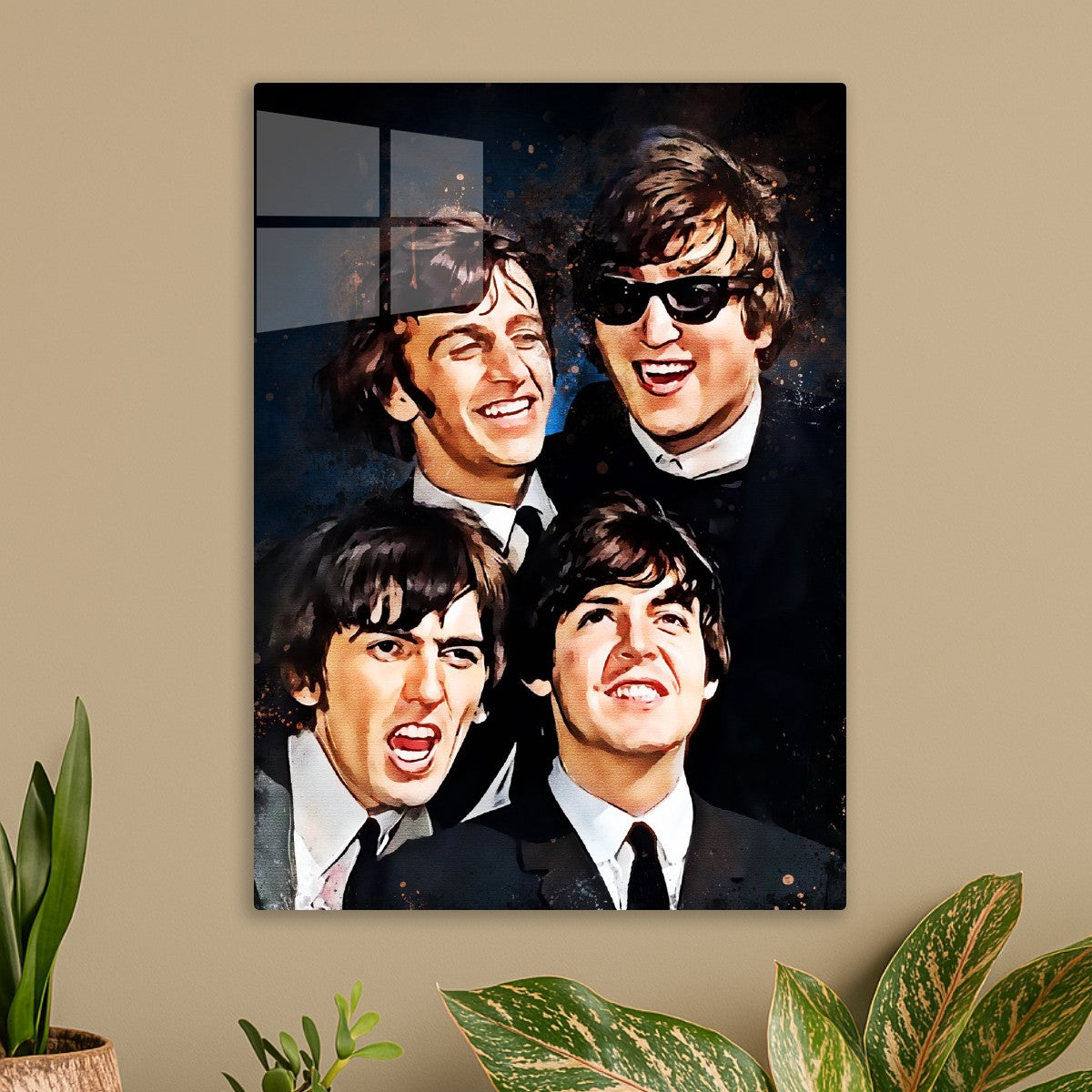 The Beatles splatter
