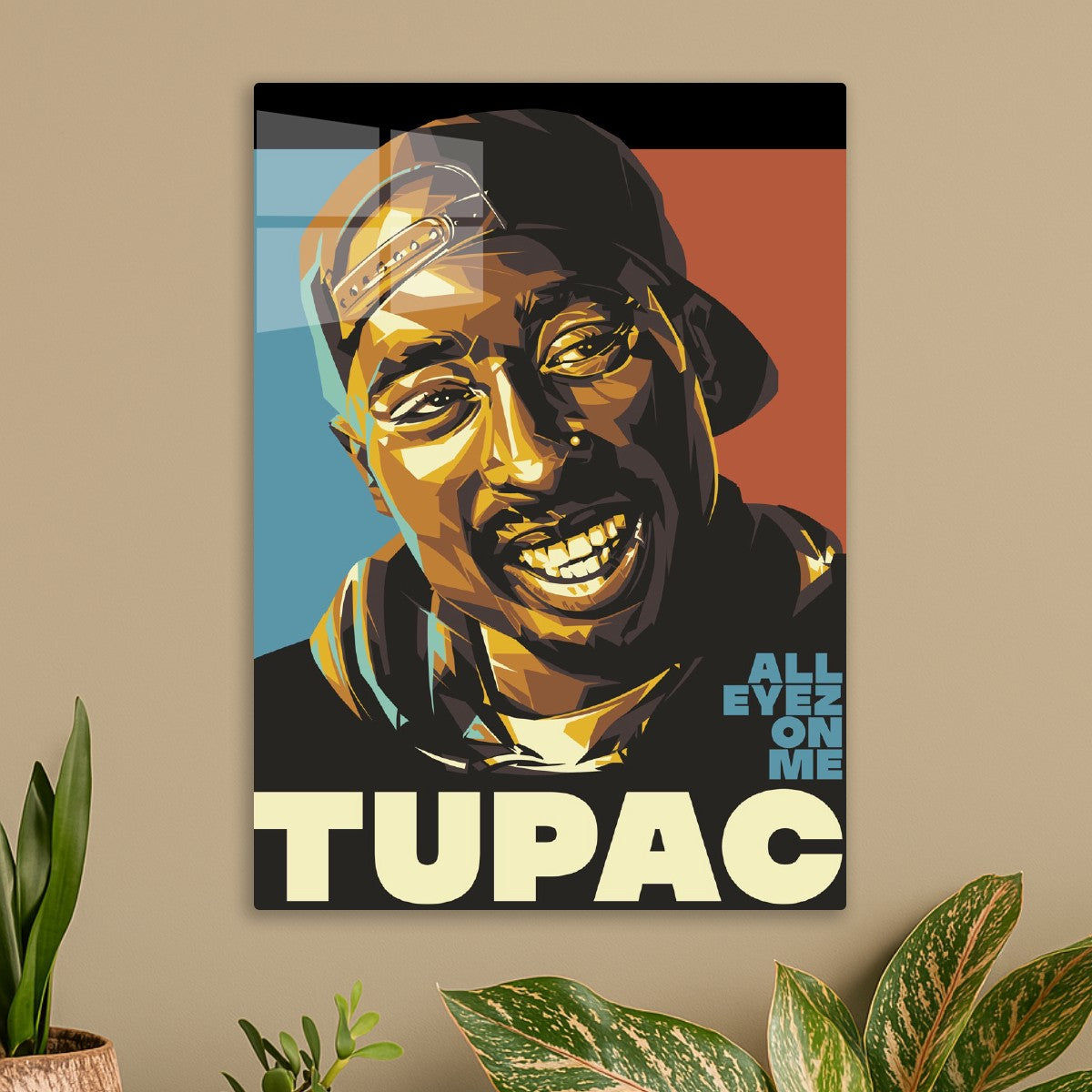 Tupac Shakur Bold Pop Art