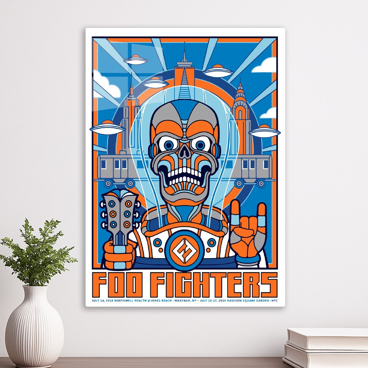 Foo Fighters NYC Robot