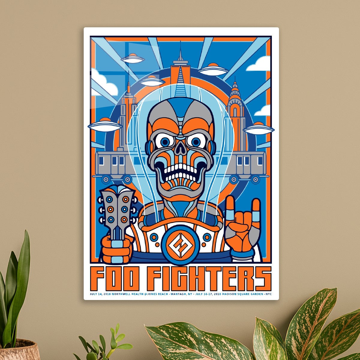 Foo Fighters NYC Robot