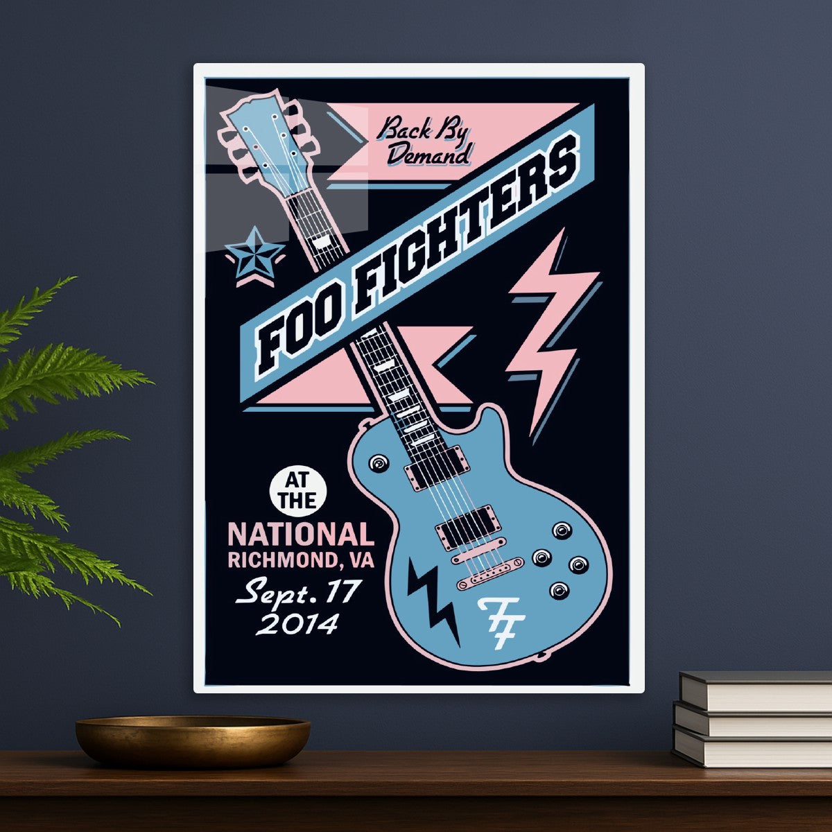 Foo Fighters Concert Poster Ri