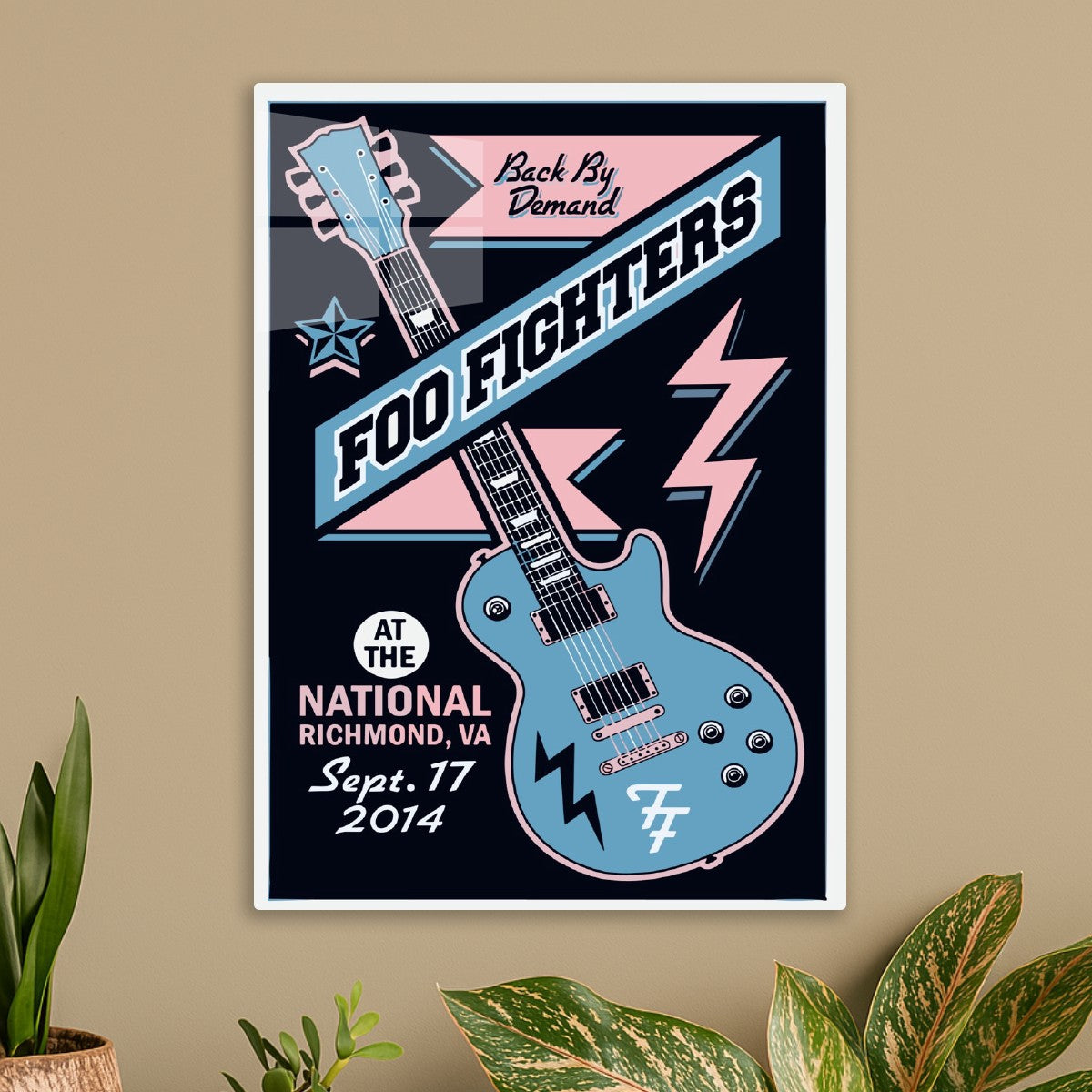 Foo Fighters Concert Poster Ri