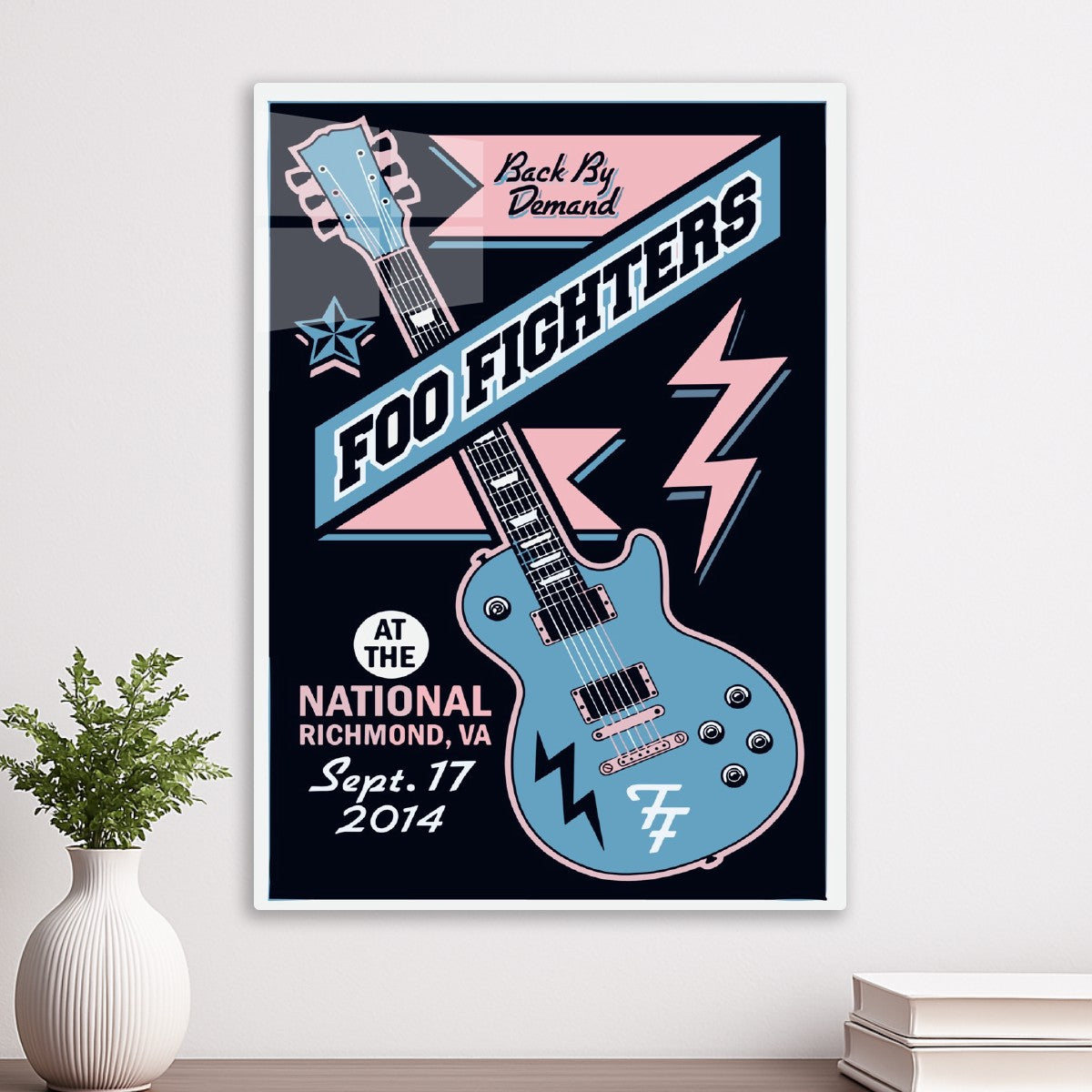 Foo Fighters Concert Poster Ri