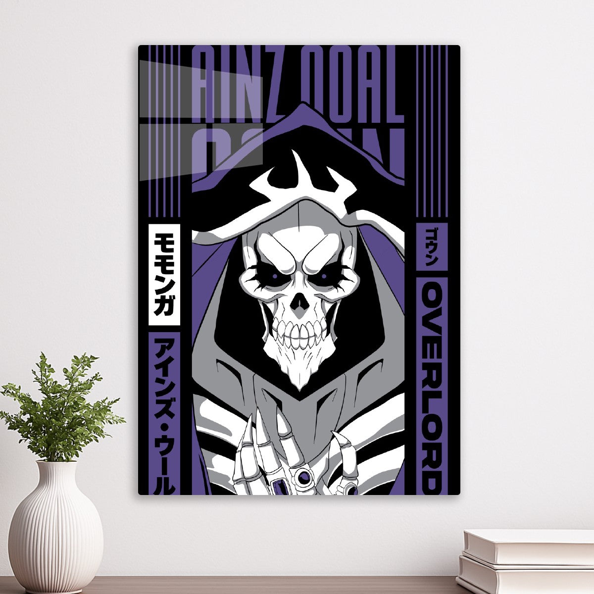 Ainz Ooal Gown Skull Art