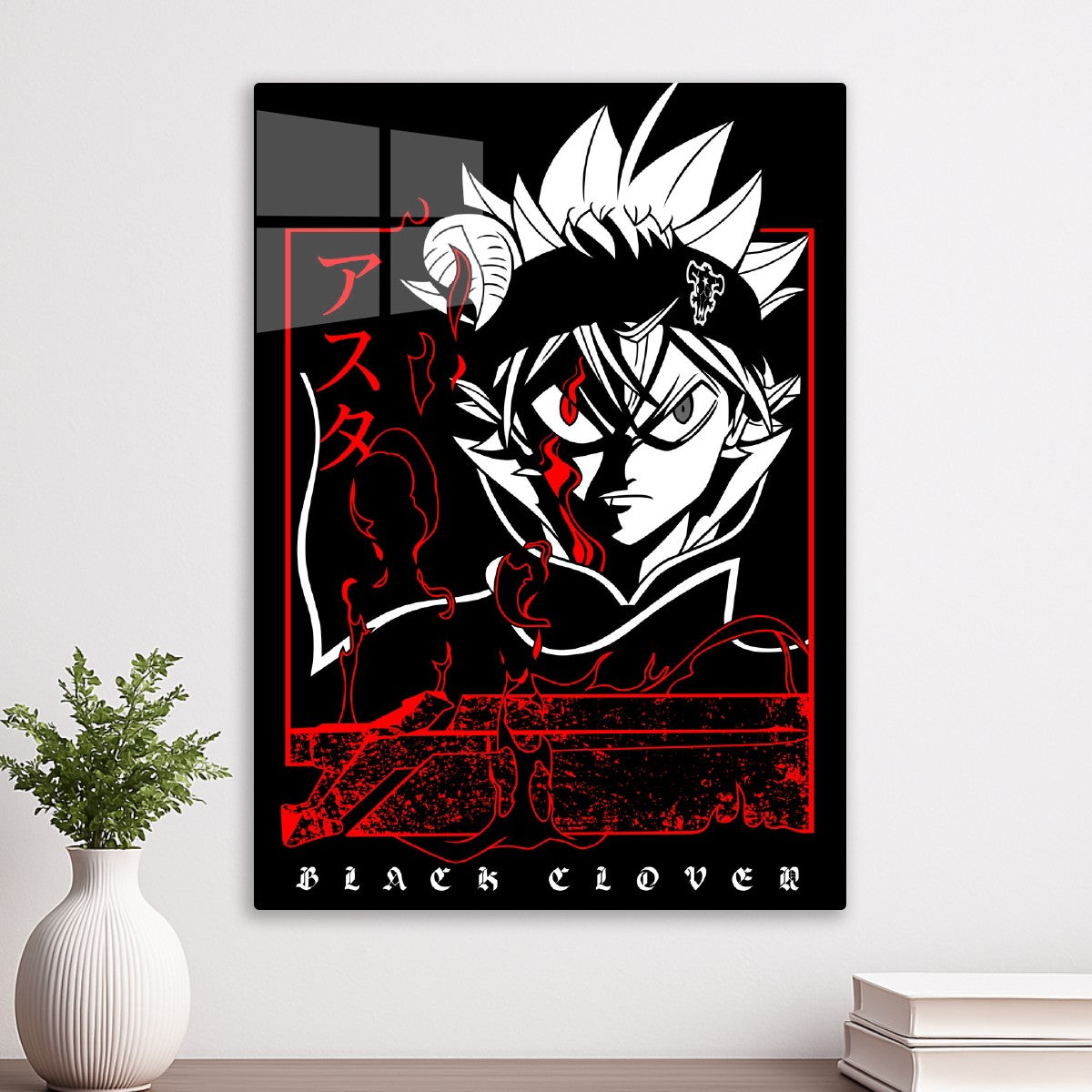 Asta Black Clover Power Art